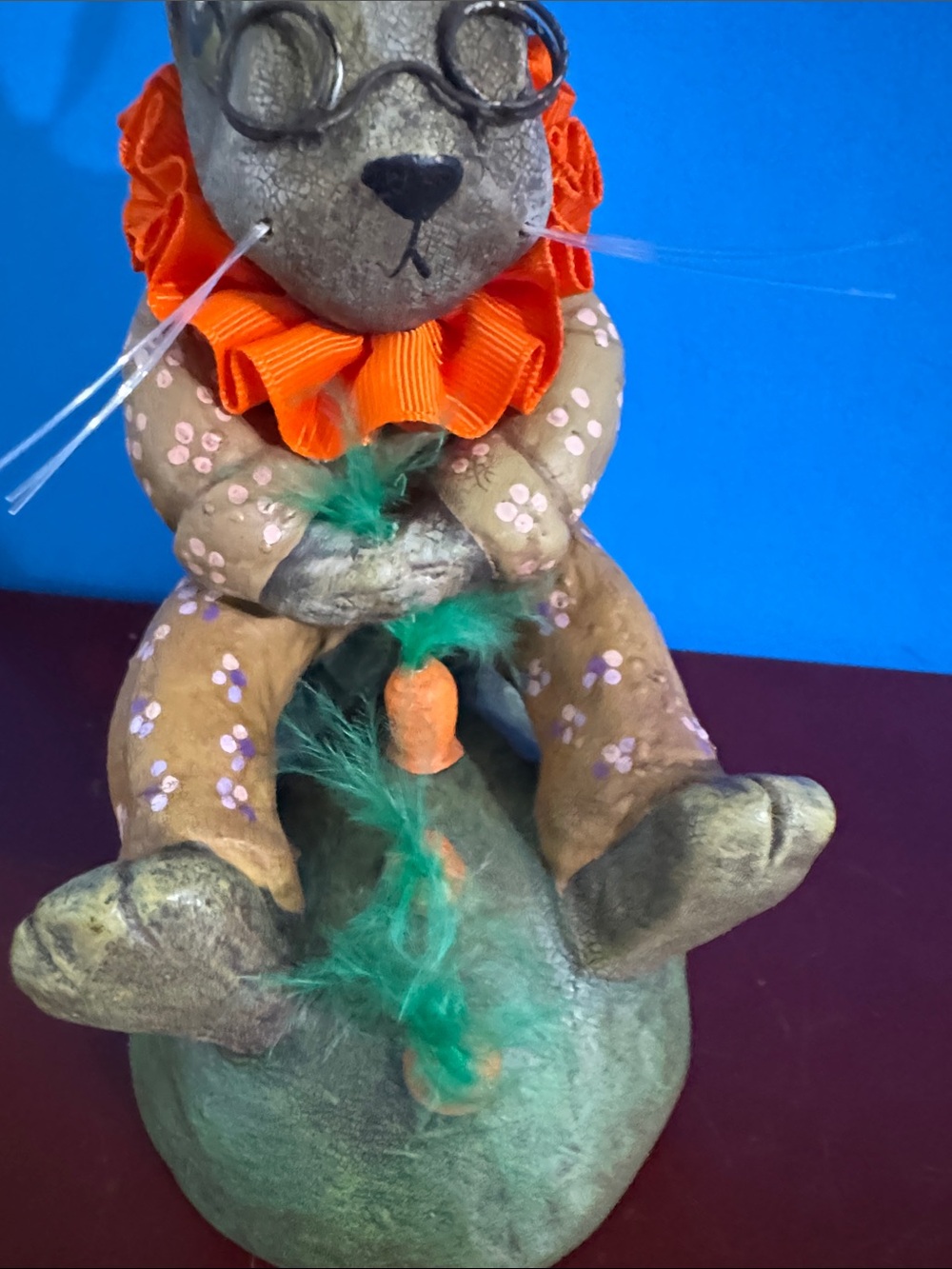 2010 Picking Carrots Rabbit" created by C.R. McClenning Studio. - Picture 4 of 12